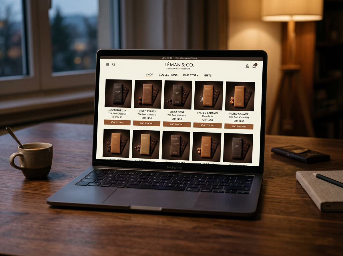 Website von Cacao Bern